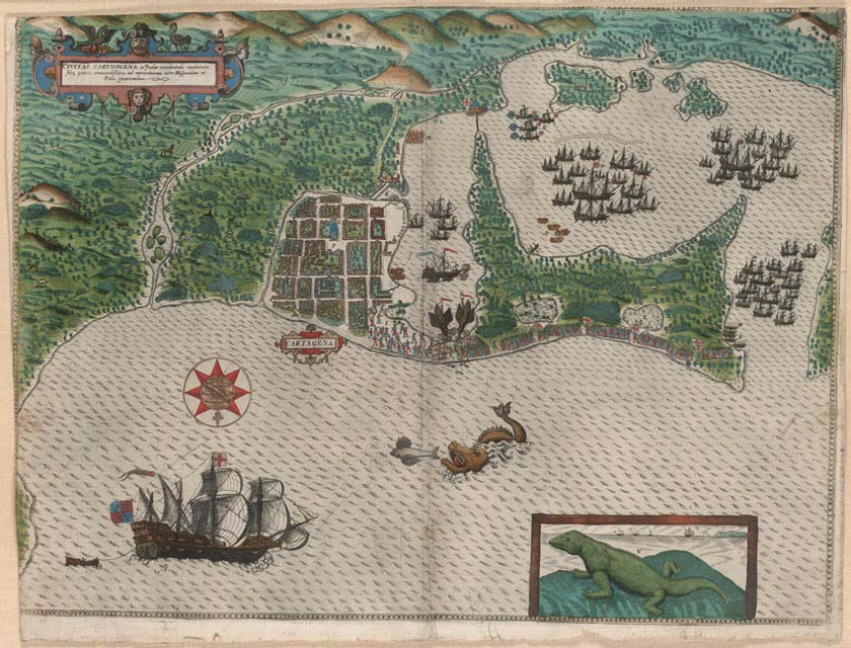 Sir Francis Drake – Karten seiner Seefahrten - Medienwerkstatt-Wissen © 2006-2017 Medienwerkstatt