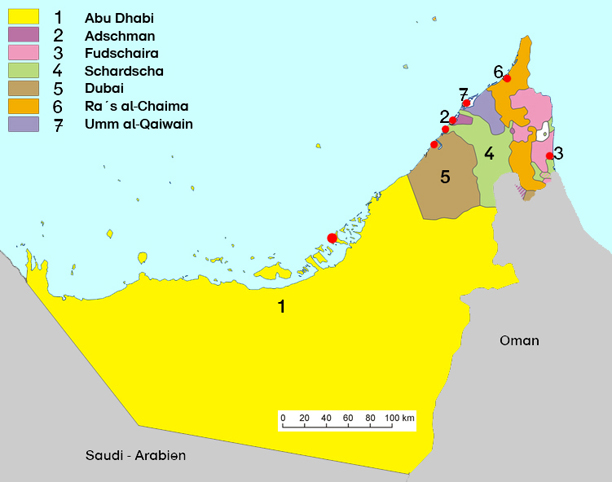 Vereinigten Arabischen Emirate