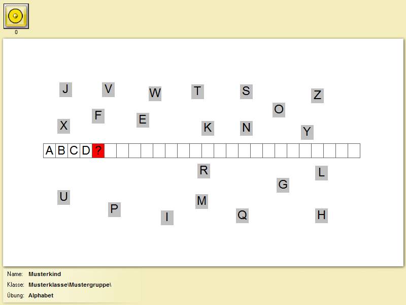 Alphabet-Beispiel