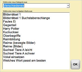 Aufgabenkarte Liste 7 Aufgabenkarte Liste 7