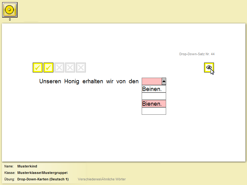 Drop-Down-Karte D-1 Drop-Down-Karte D-1