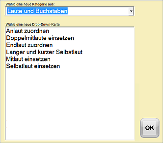 Drop-Down-Karte Liste 4 Drop-Down-Karte Liste 4