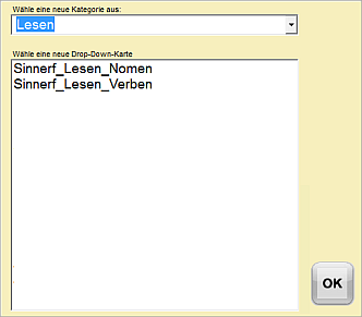 Drop-Down-Karte Liste 5 Drop-Down-Karte Liste 5