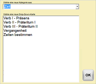 Drop-Down-Karte Liste 9 Drop-Down-Karte Liste 9