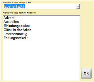 Hot-Spot-Karte Liste 3 Hot-Spot-Karte Liste 3