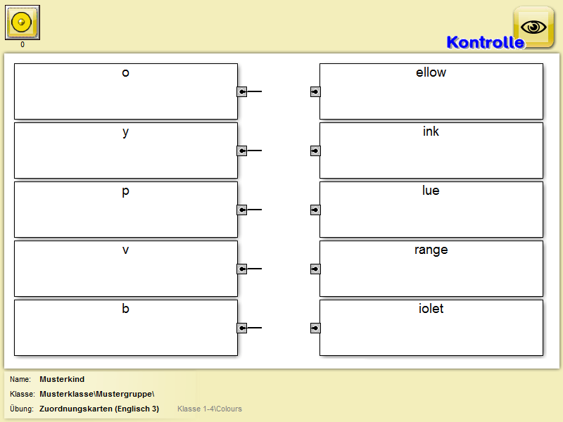 Englisch-Zuordnungs-Karten-3 Englisch-Zuordnungs-Karten-3