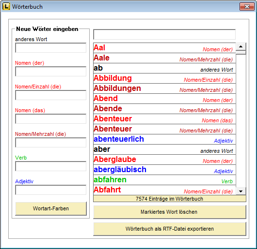 D-Woerterbuch D-Woerterbuch
