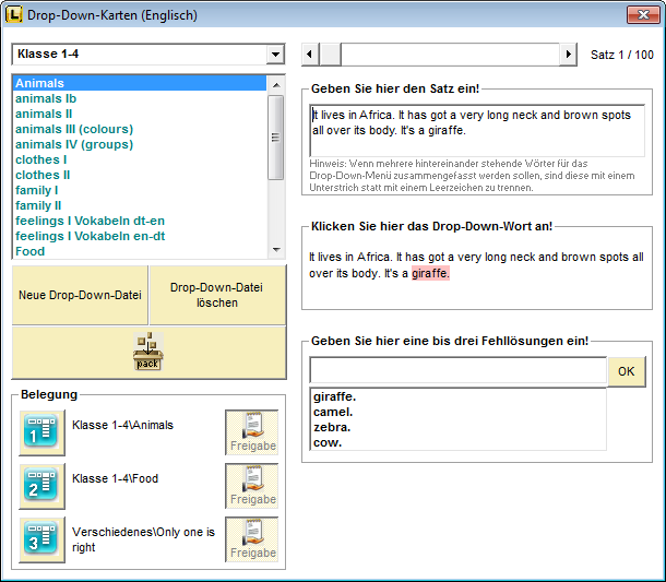 AE-Drop-Down-Karten
