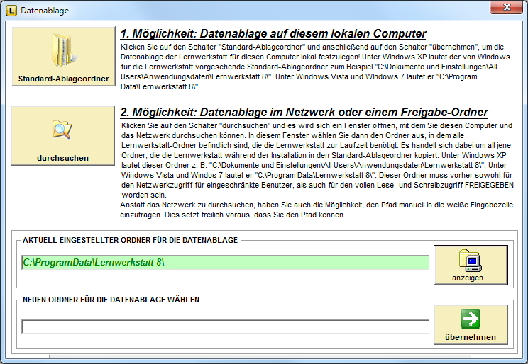 Allg-Datenablage Allg-Datenablage