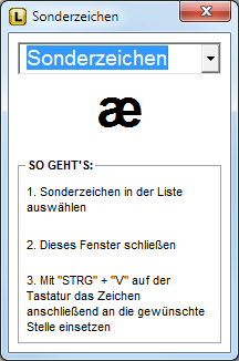 Allg-Sonderzeichen Allg-Sonderzeichen
