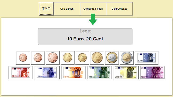 M-Geld legen M-Geld legen