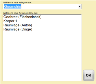 M-Aufgaben-Karten Liste 1 M-Aufgaben-Karten Liste 1