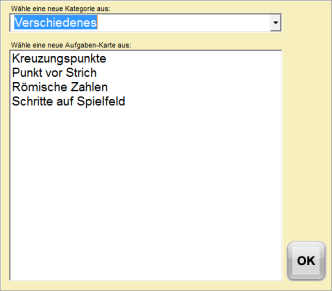 M-Aufgaben-Karten Liste 4 M-Aufgaben-Karten Liste 4