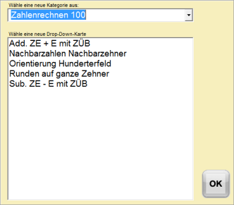 M-Drop-Down Liste 5 M-Drop-Down Liste 5
