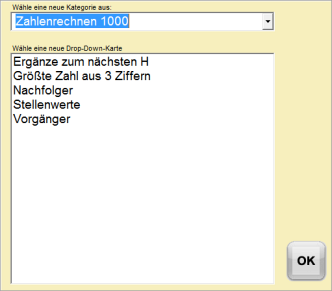 M-Drop-Down Liste 6 M-Drop-Down Liste 6