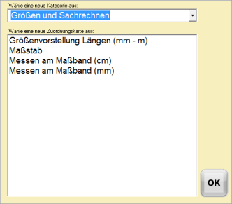 M-Zuordnungskarten Liste 2 M-Zuordnungskarten Liste 2