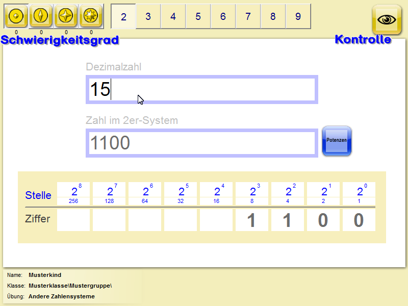 andere Zahlsysteme andere Zahlsysteme