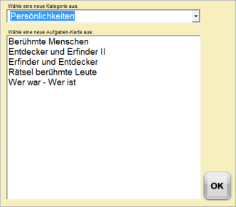 Augabenkarten-W Liste 8 Augabenkarten-W Liste 8