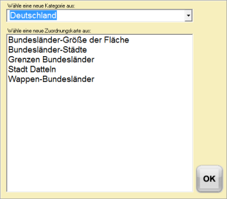 Zuordnungskarten-W Liste 1 Zuordnungskarten-W Liste 1