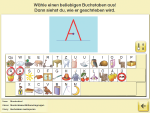 Lese- und Schreibanfang