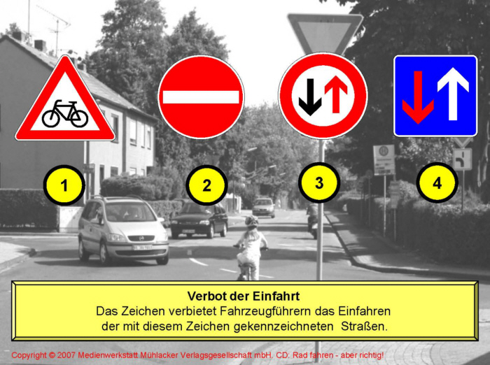 Was Wird Durch Diese Verkehrszeichenkombination Angekndigt