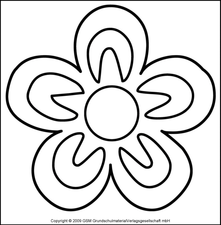 Blütenschablone 1 - Medienwerkstatt-Wissen © 2006-2024 Medienwerkstatt