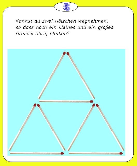 Streichholzknobeleien 5 - Medienwerkstatt-Wissen © 2006-2024 ...