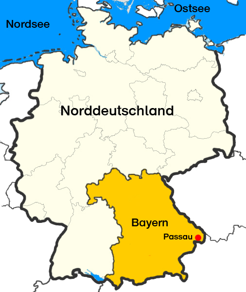 Wo befindet sich die Stadt Passau? MedienwerkstattWissen © 20062024 Medienwerkstatt