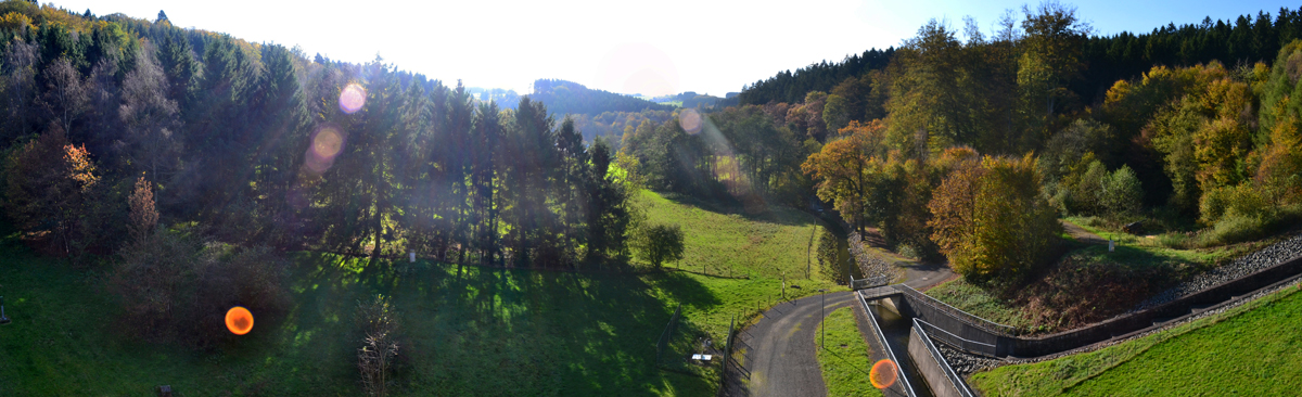 Lingesetalsperre Panoramafotos MedienwerkstattWissen © 20062023