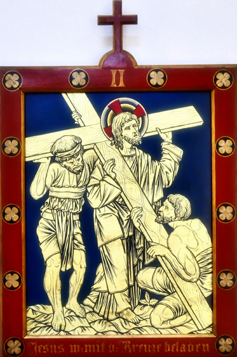 Kreuzweg Station 2 MedienwerkstattWissen © 20062025 Medienwerkstatt