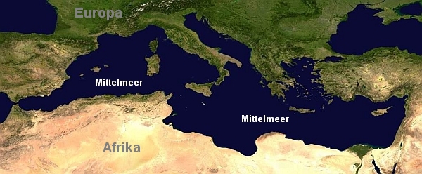 Grenze zwischen europa asien und afrika